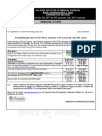 Notice No.97 - 2021 Dated 18.06.2021 Rescheduling Date of Exam