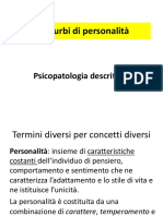 I Disturbi Di Personalità