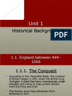 Unit 1: Historical Background