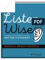 Intro To "Listen Wise: Teach Students To Be Better Listeners"