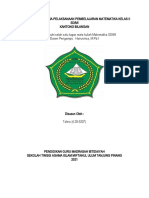 Silabus Dan Rencana Pelaksanaan Pembelajaran Matematika (Talina Pgmi 3 Pagi)