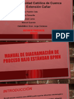 Manual de Diagramación de Proceso Bajo Estándar BPMN
