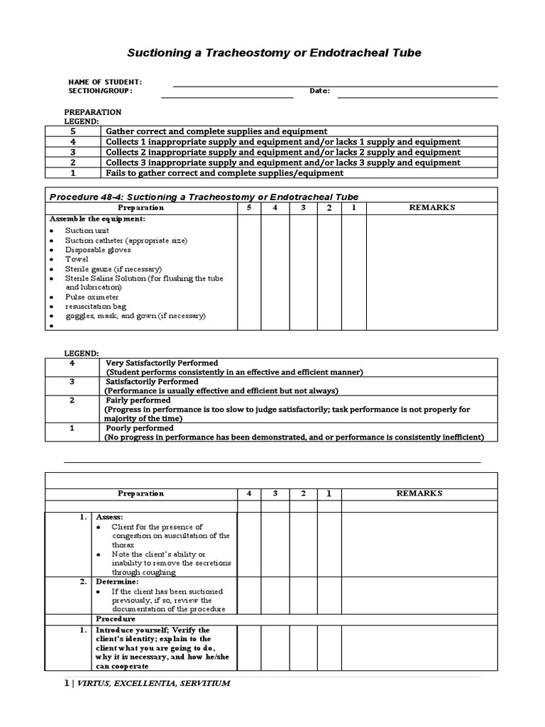 Tracheostomy Suction Guide | PDF | Catheter | Clinical Medicine