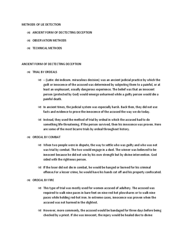 Cdi3 Handouts 2 | PDF | Polygraph