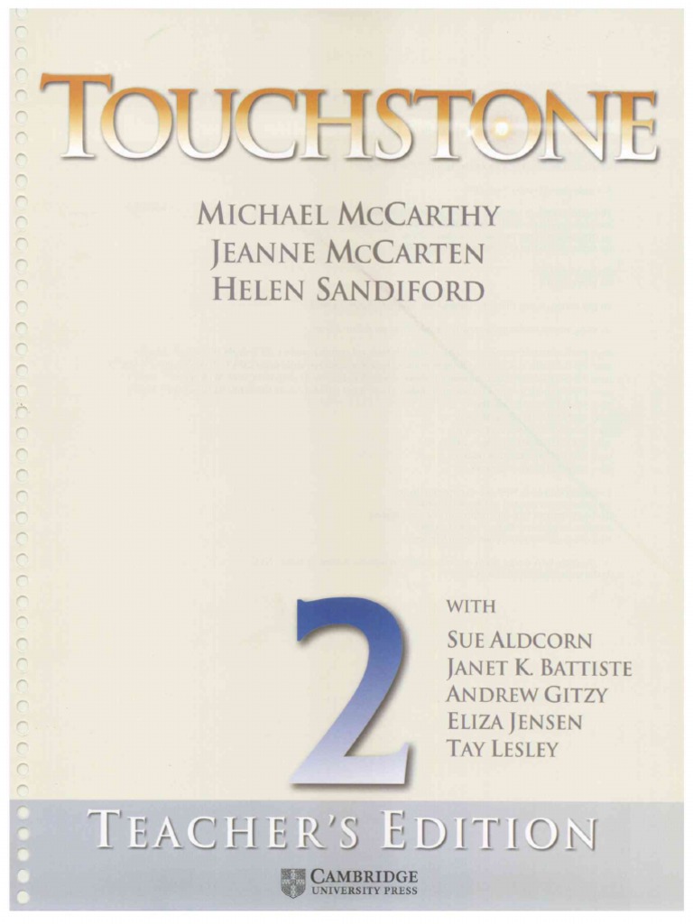 Touchstone Level 2 Teacher&#39;s Edition with Assessment Audio CD/CD-ROM [ペーパーバック] McCarthy，Michael、 McCarten，Jeanne; Sandiford，Helen 314wxJfWnrL._UF350,350_QL80_.jpg