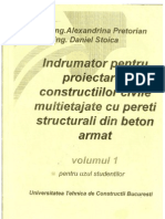 or Pentru Proiectarea Constructiilor Civile Multietajate Cu Pereti Structurali Din Beton Armat V