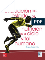 Evaluación Del Estado Del Nutrición en El Ciclo Vital Humano 2a Ed - Bezares Sarmiento Vidalma Del Rosario