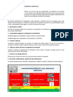 Determinación de Los Riesgos Críticos