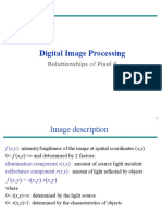 Digital Image Processing: Relationships of Pixel II