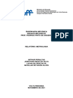 1 - Relatorio - Metrologia - Ensaios Mecânicos