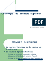 Ostéologie Du Membre Supérieur