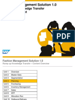 SAP FMS - Planning