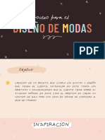 Proceso para El Diseño de Modas