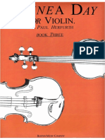 MÉTODO de Violino - A Tune a Day - 3º Volume