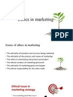 Topic 4 Marketing Ethics