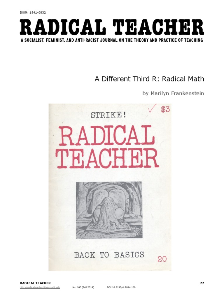 Radical Math: Empowering Education | PDF | Mathematics | Homework