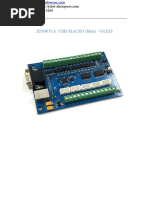 Jdsw51a Usb Mach3 (Blue) - 5aixs