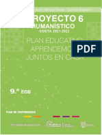 Proyecto 6 Humanístico 9nos Años