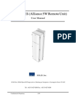 HERCULES (Alliance 5W Remote Unit) : User Manual