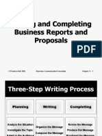 Writing and Completing Business Reports and Proposals