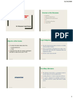 Structure of The Discussion: Travelling and Daily Allowance Rules