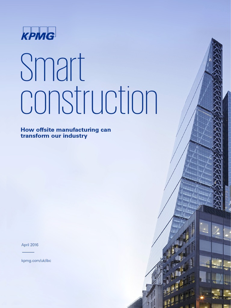 Smart Construction Report | PDF | Economic Growth | Life Cycle Assessment