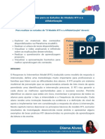 Diana Alves: Orientações para Os Estudos Do Modelo RTI e A Alfabetização