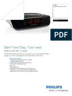 Start Your Day, Your Way!: Wake Up With Radio or Buzzer