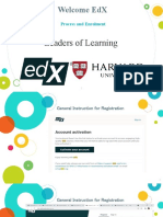Welcome Edx: Leaders of Learning