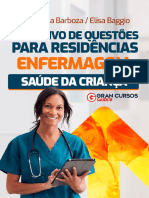 Saude Da Crianca Intensivo de Questoes para Residencias Enfermagem