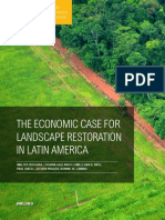 The Economic Case For Landscape Restoration in Latin America