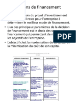 Moyen de Financement - LT