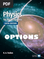 Physics - OPTIONS - K.A. Tsokos - Sixth Edition - Cambridge 2014