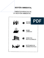 Elementos Básicos de La Gestión Ambiental - (CLASE)