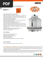 Torre de Resfriamento Serie-R - Catálogo Técnico