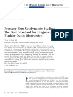 Pressure Flow Urodynamic Studies: The Gold Standard For Diagnosing Bladder Outlet Obstruction