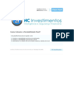 HC Investimentos - Como Calcular A Rentabilidade Real