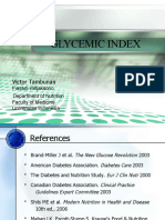 Glycemic Index: Victor Tambunan