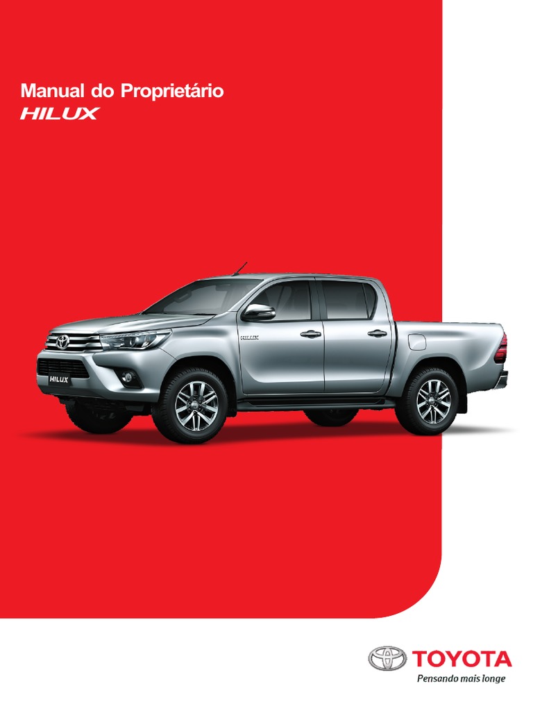 Manual Do Proprietário: Hilux | PDF | Toyota | Veículos