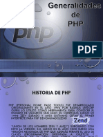 Generalidades PHP