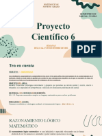 Matemáticas Proyecto Científico P4 S1 Q2