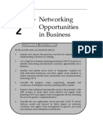 Unit 2 Networking Opportunities in Business