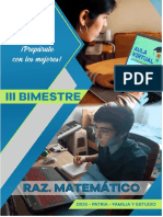 Raz. Matemático - 3er Bimestre - Integral