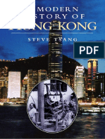 Steve Tsang) A Modern History of Hong Kong