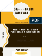 Nilai - Nilai PAI Dalam Pendidikan Multikultural