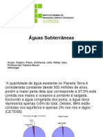 Águas Subterrâneas