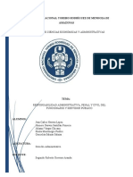 Responsabilidad de los funcionarios públicos