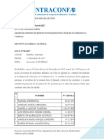 04 Acta de Aprobación de Los Estatutos