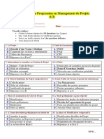 QCM Outils GP