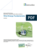 Wind Energy Fundamentals Leseprobe